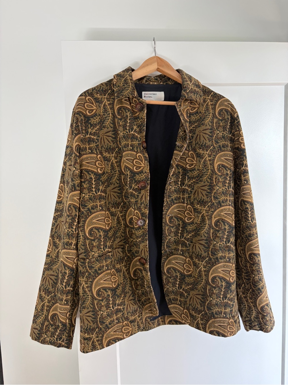 Universal Works Corduroy Paisley Bakers Jacket